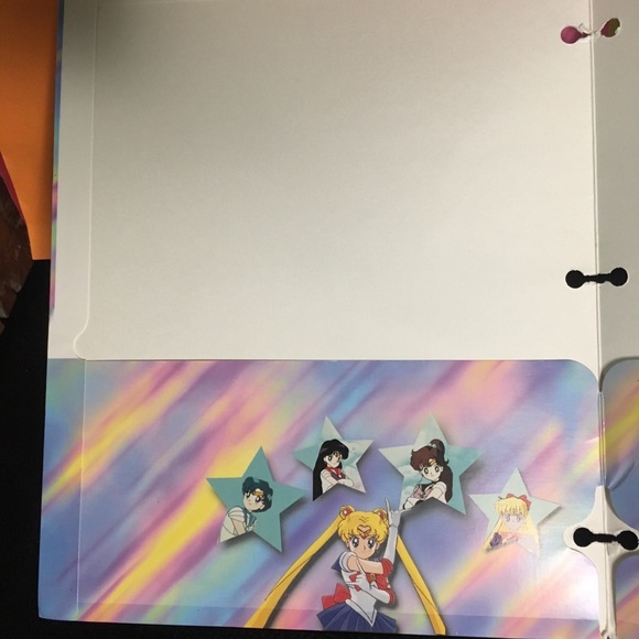 Sailor Moon Scouts Pocket File Folder - Picture 6 of 7